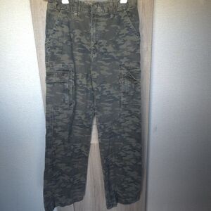 Case lil Men's Camo Cargo Pants 32 X 32 Grunge Pockets